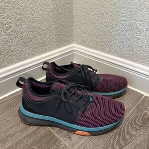 KURU Atom Women's Athletic Shoes - Purple and midnight blue, size 8
